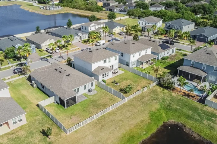 BACK YARD AERIAL VIEW