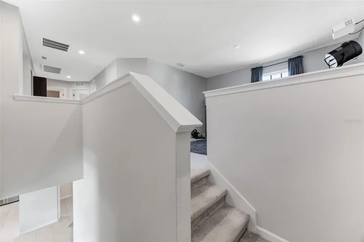VIEW FROM STAIRS
