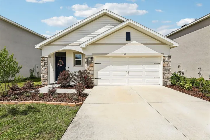 Exterior with 2 car garage
