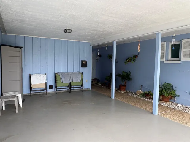 Carport and Entry to Home
