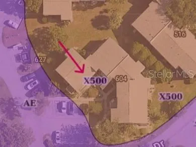 X500 flood zone