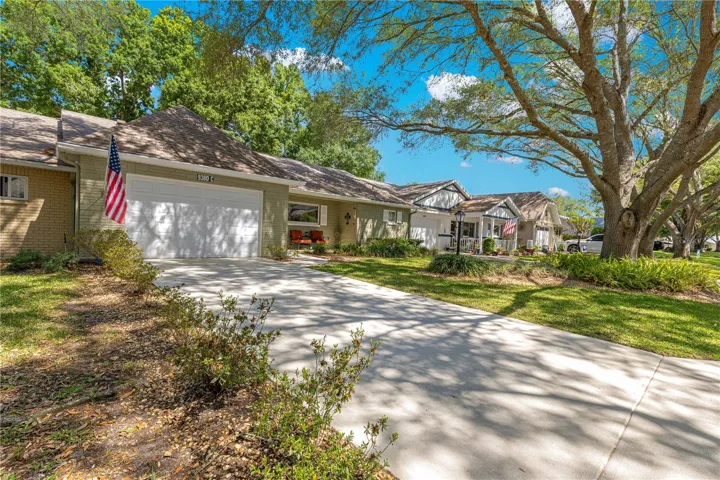 Garage - Space for a Car and Golf Cart Parking