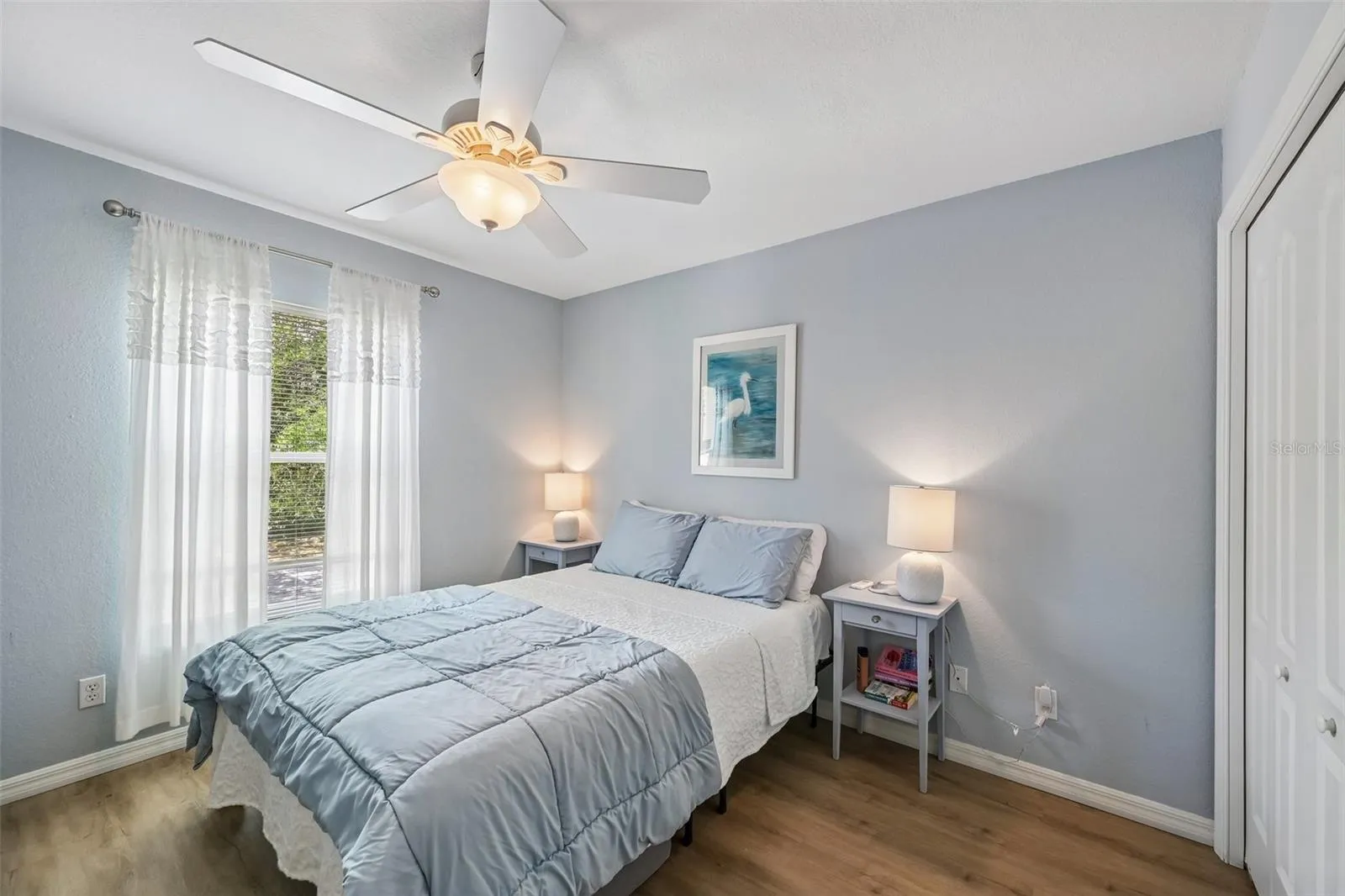 GUEST BEDROOM WITH CEILING FAN