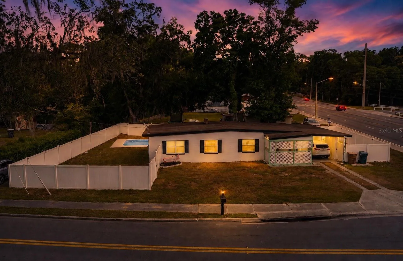 Virtual twilight image