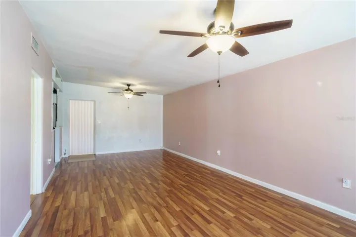 Large great room and dining area