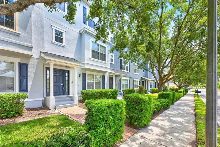From the moment you arrive, the home impresses with its CHARMING CURB APPEAL, manicured landscaping, and a brick paver walkway that leads to the inviting front entrance.