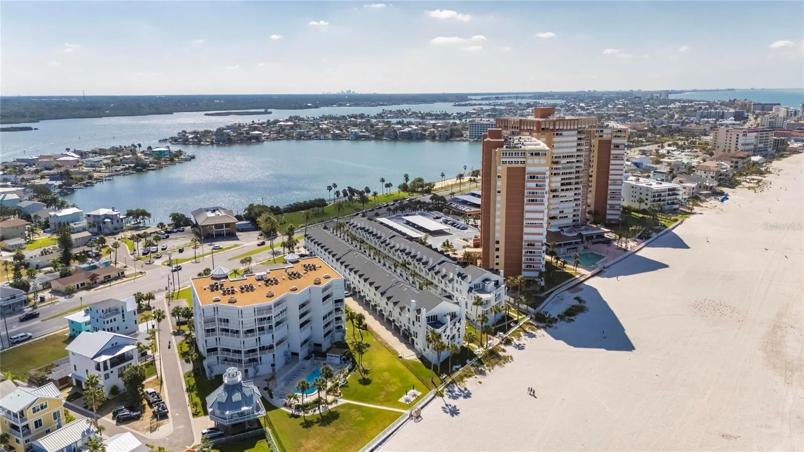 Beach Frontage and Intracoastal across the street