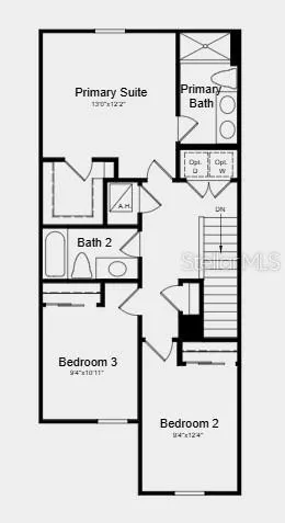 Floor 2 ~ Additional Highlights Include: Blinds, Laundry appliance package, refrigerator and garage door opener