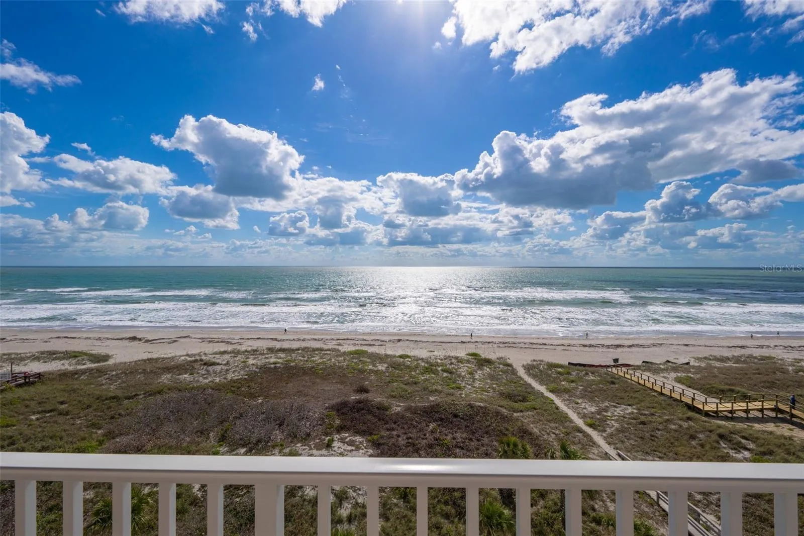 Rear Balcony View