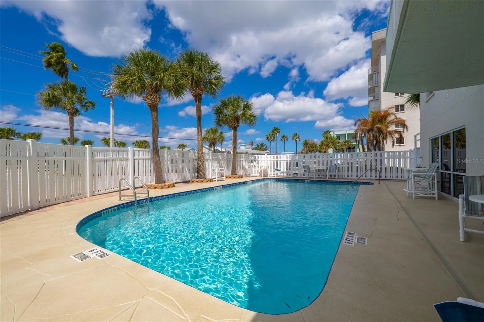 Sparkling Community Pool