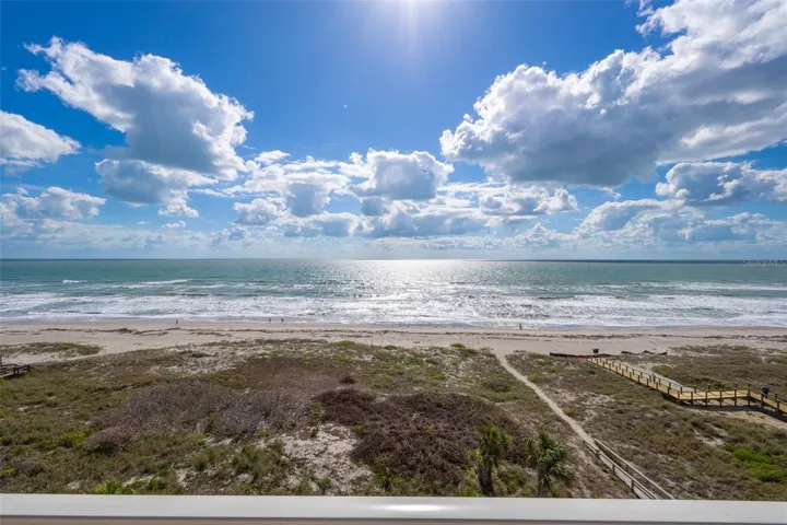 View from #805 - Top-Floor Oceanfront Unit