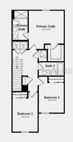 Floor 2 - Additional Highlights Include: GE refrigerator, washer and dryer, extended LVP flooring on the main level, and window blinds throughout the whole house