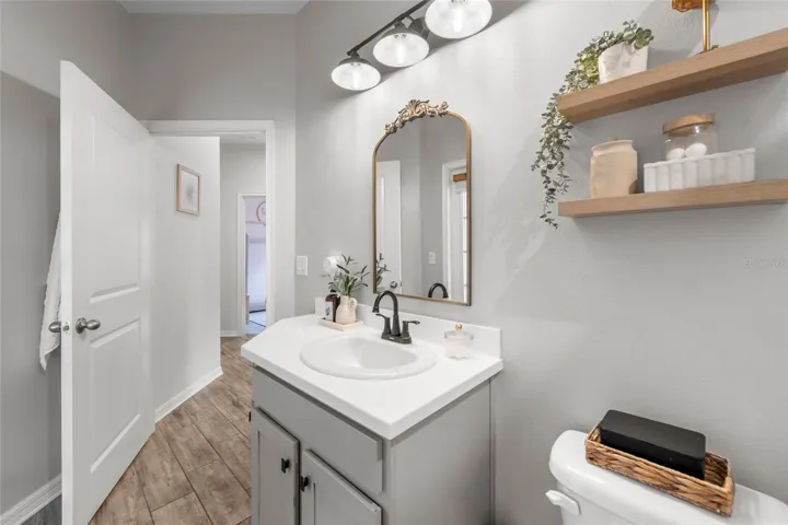 Hallway Bathroom
