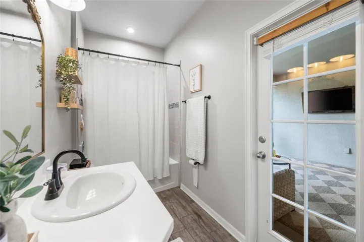 Hallway Bathroom