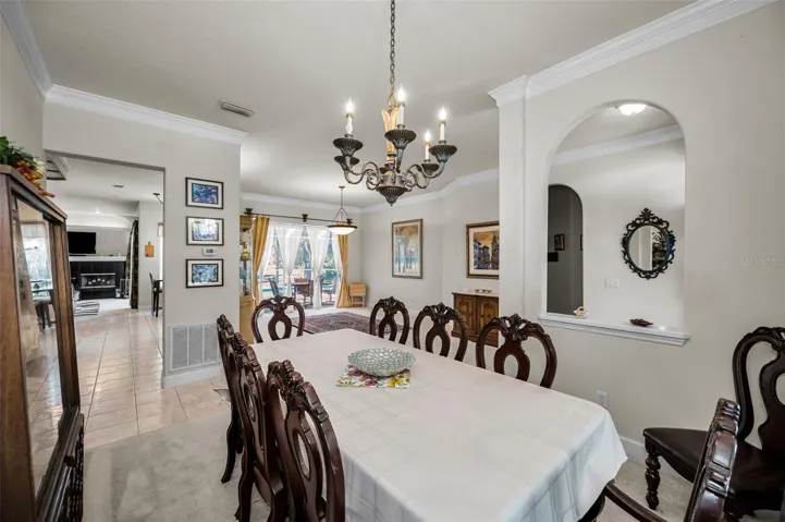 Dining Room and Living Room