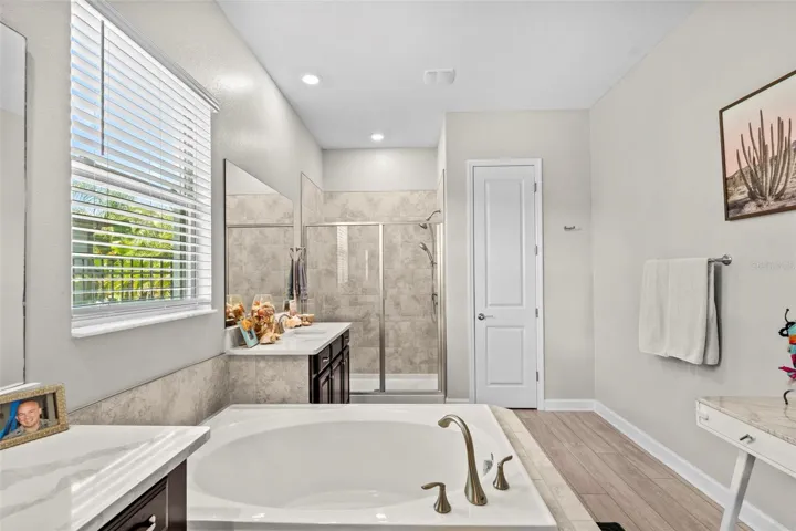 VIEW OF LARGE SHOWER