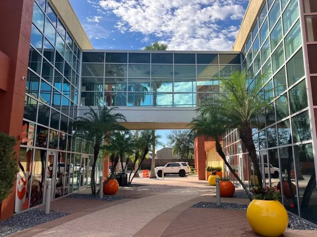 entrance to second floor offices