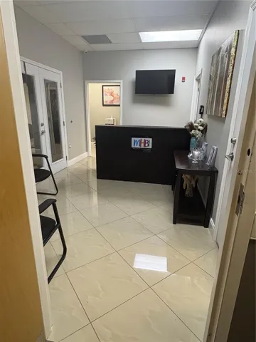 Reception area/ office entrance
