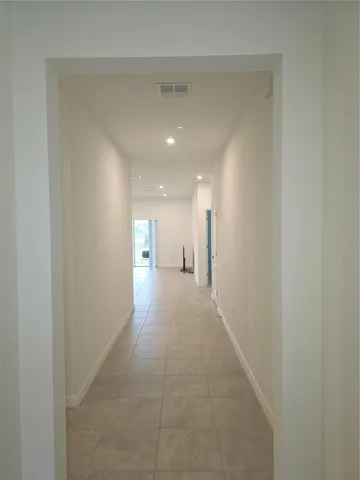 entry walkway to the great room