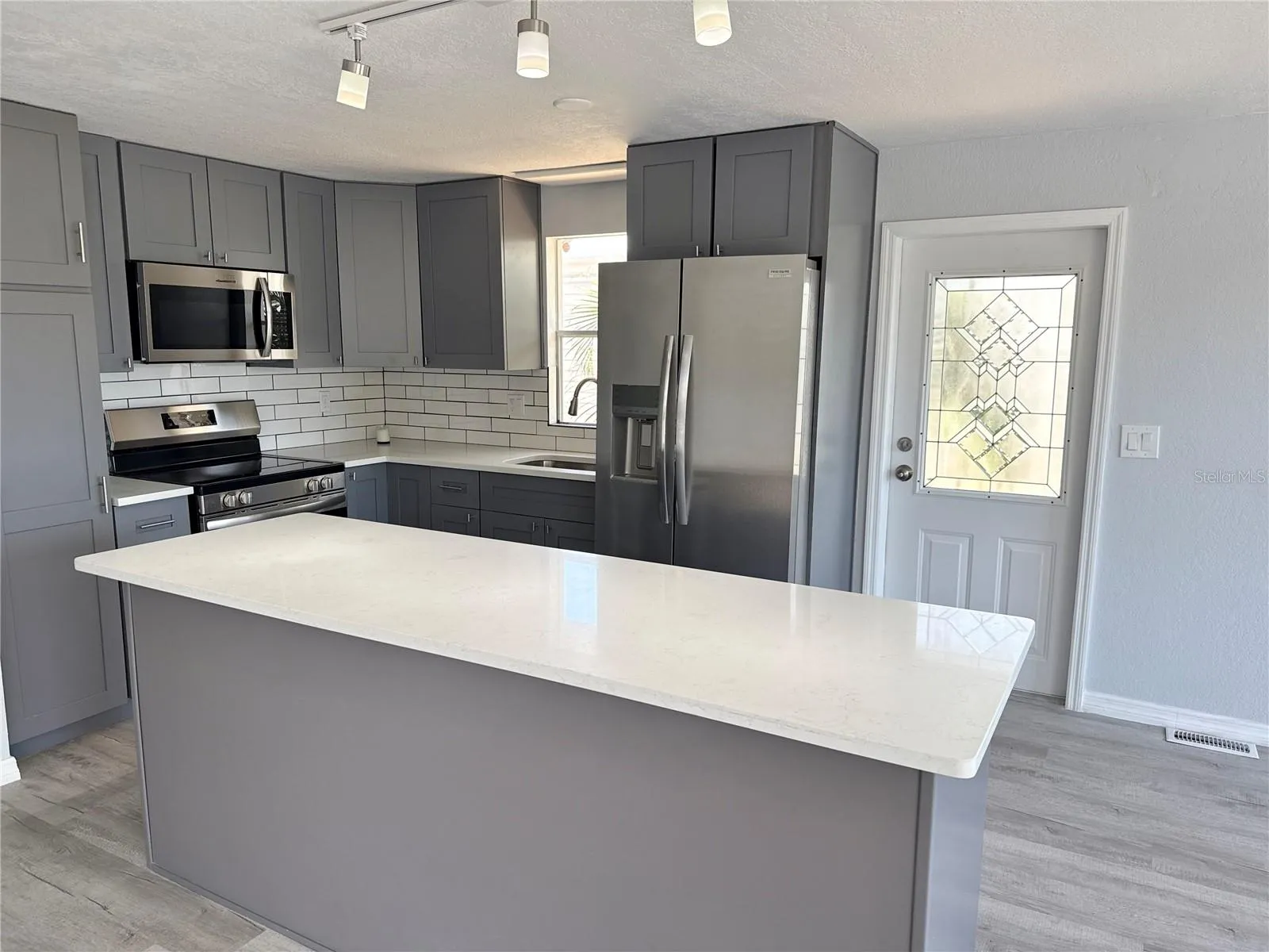 Remodeled kitchen