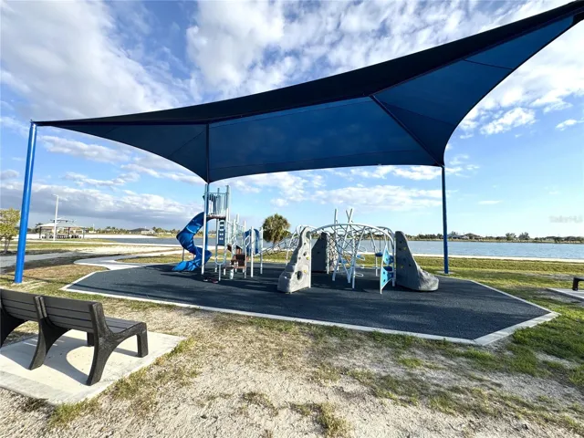Play area at Crystal Lake Park