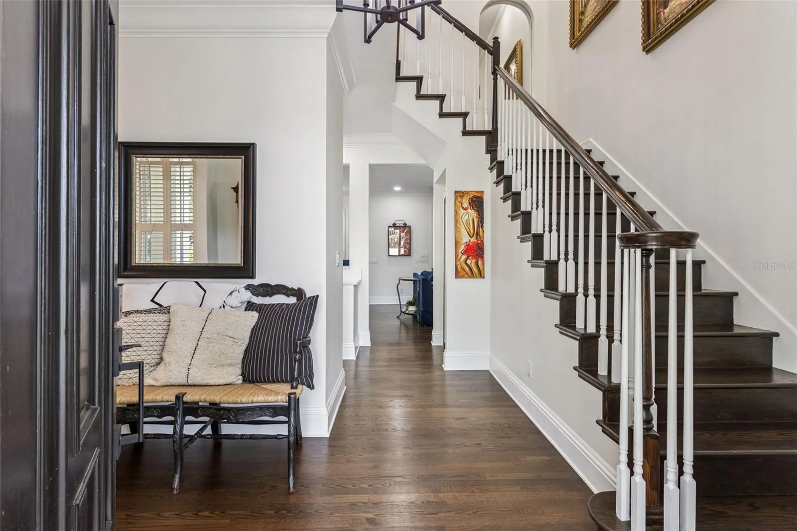 Inviting foyer