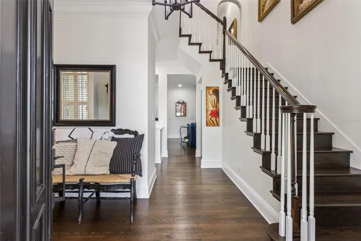Inviting foyer