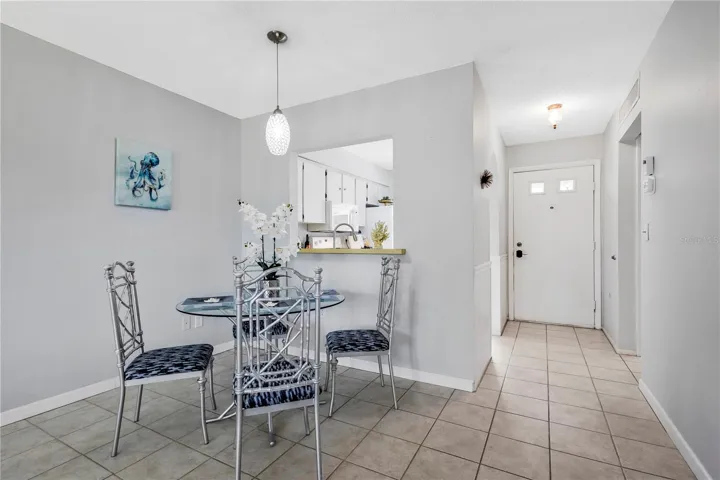Dining room area
