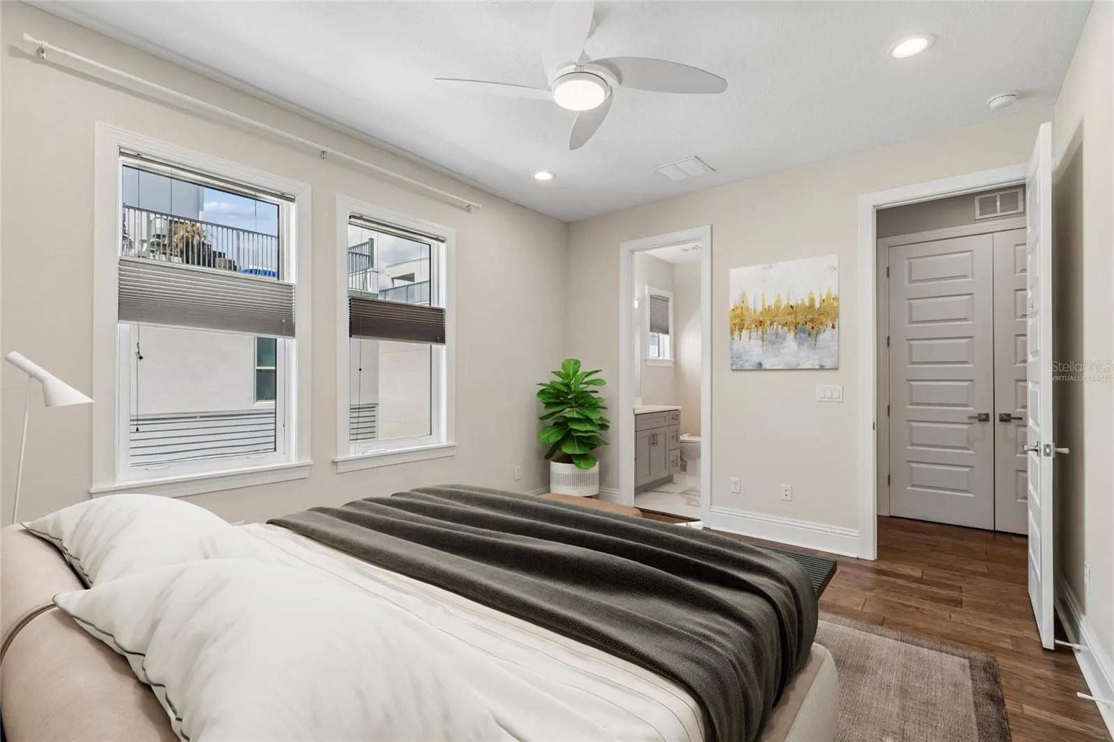 Second Bedroom “virtually staged”
