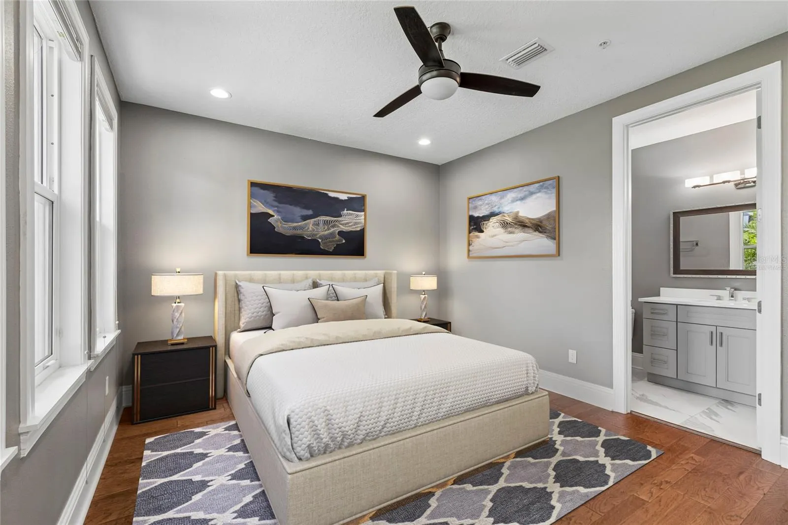 First Floor Bedroom “virtually staged”