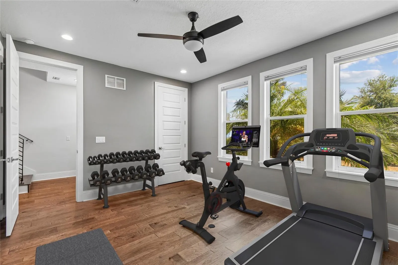First Floor as Exercise “virtually staged”