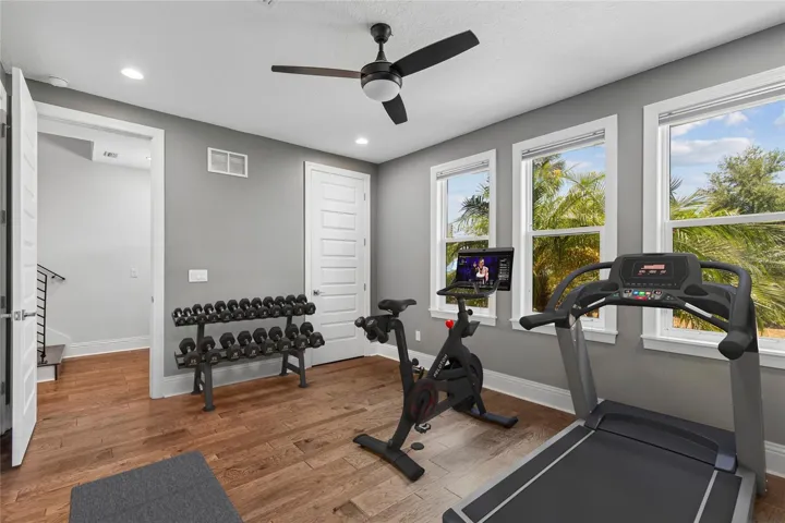 First Floor as Exercise “virtually staged”