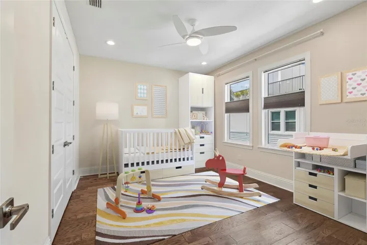 Second Bedroom as Nursery “virtually staged”