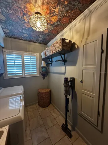 Built in, pull out, ironing board cupboard