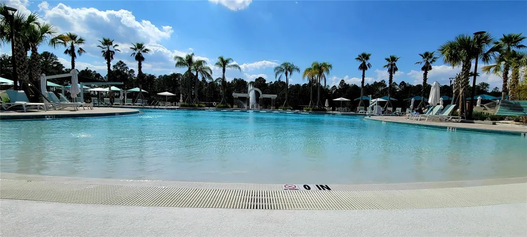 Beach Entry Heated Resort Like Pool