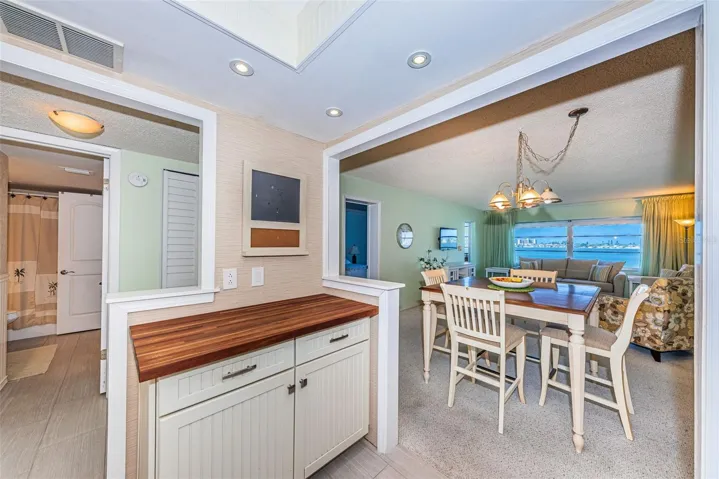 Lots of storage and counter space