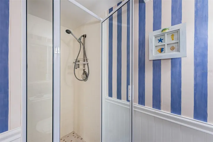 Walk in shower