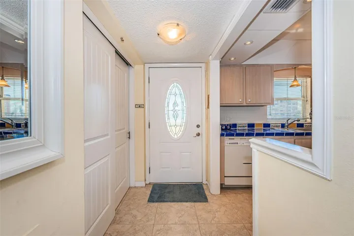 Front door of condo