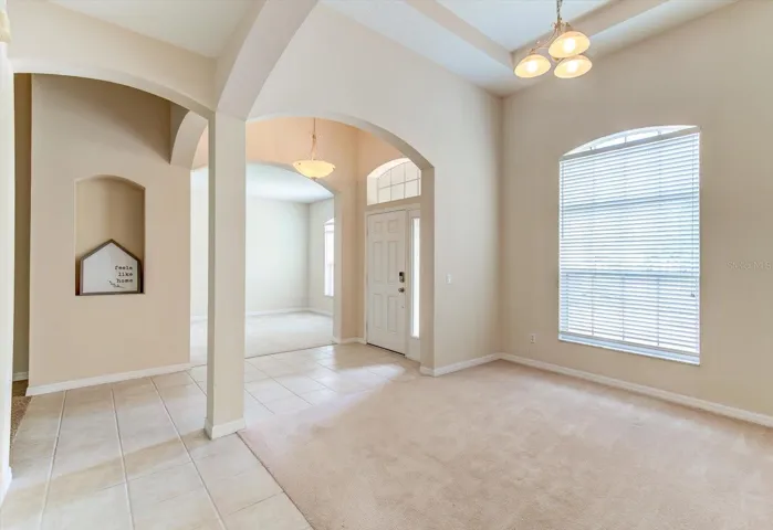 Formal dining and formal sitting room