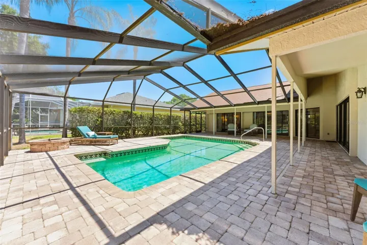 Pool with Expansive Deck Space