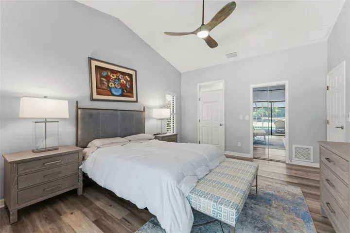 Master Bedroom with Ceiling Fan