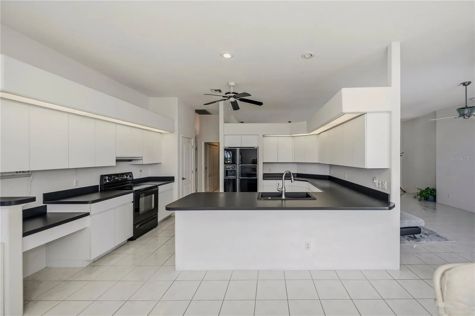 spacious kitchen