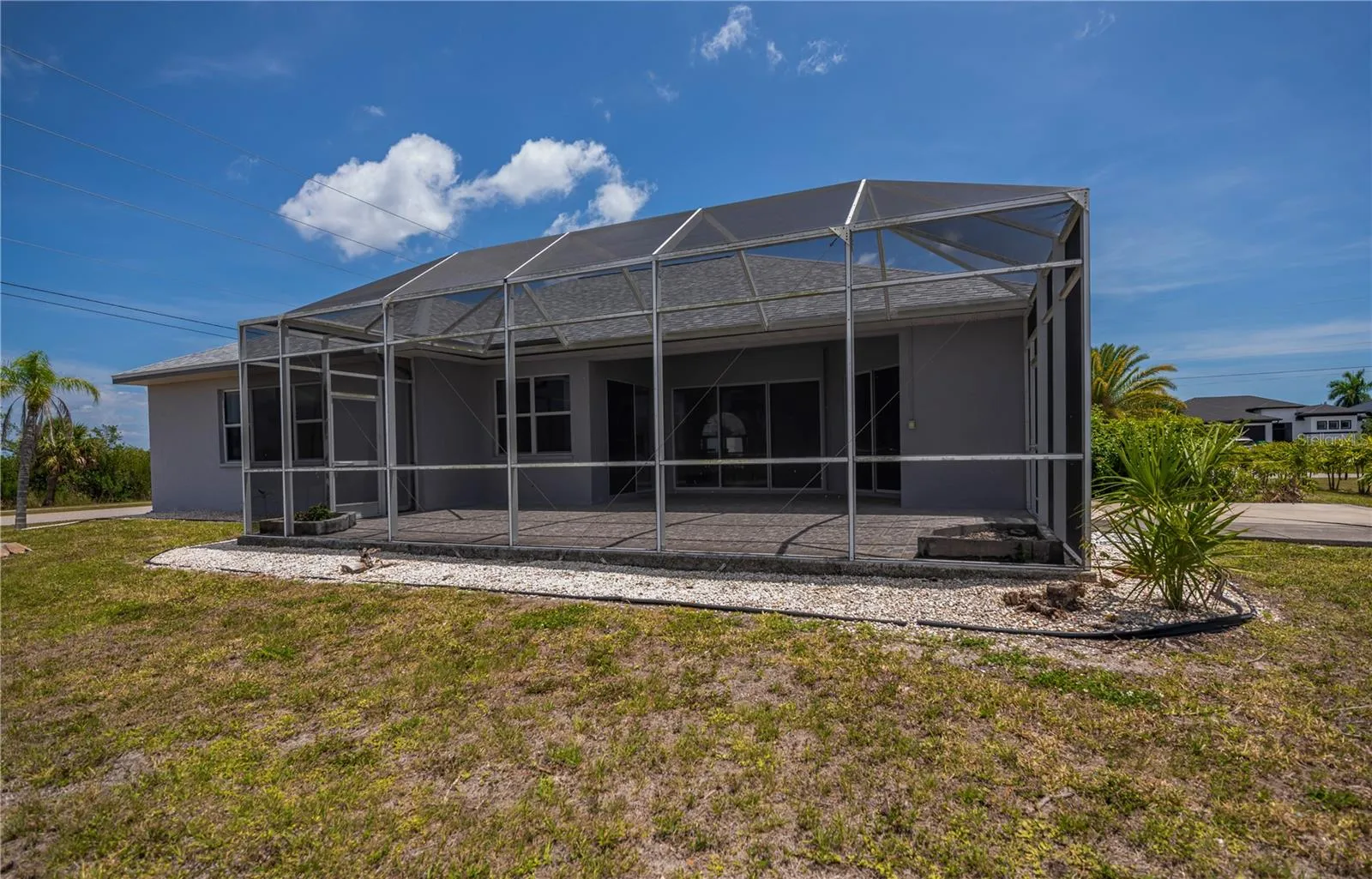 Large Lanai Extends Your Living Space Outdoors.