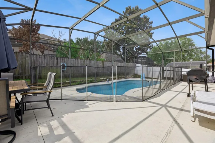 Lanai and pool