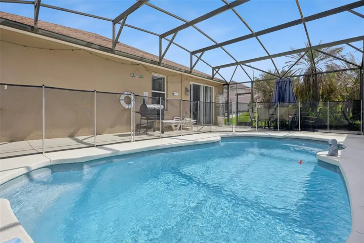 Lanai and pool