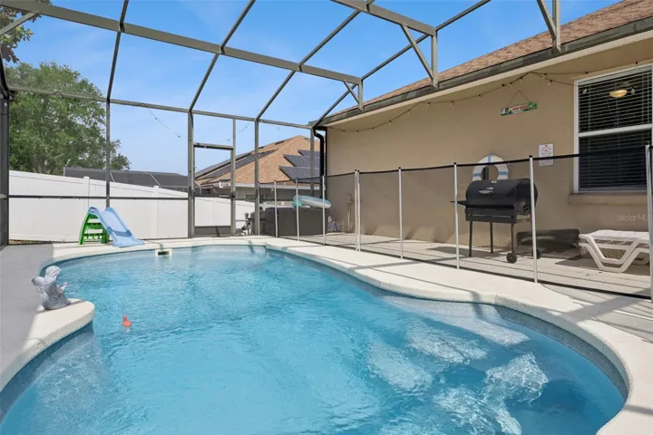 Lanai and pool
