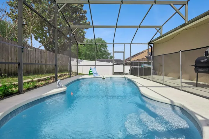 Lanai and pool