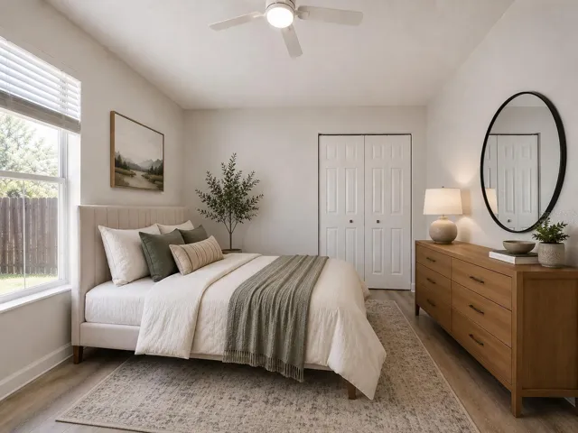 3rd bedroom-virtually staged