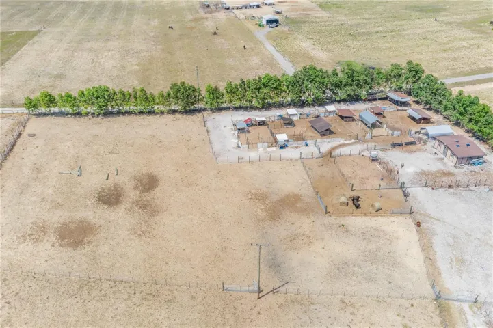 Arial View to the back of the Lot