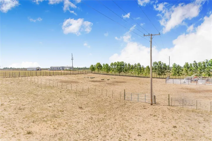 Cleared site lot.